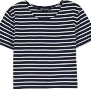 Black and White striped Shirt